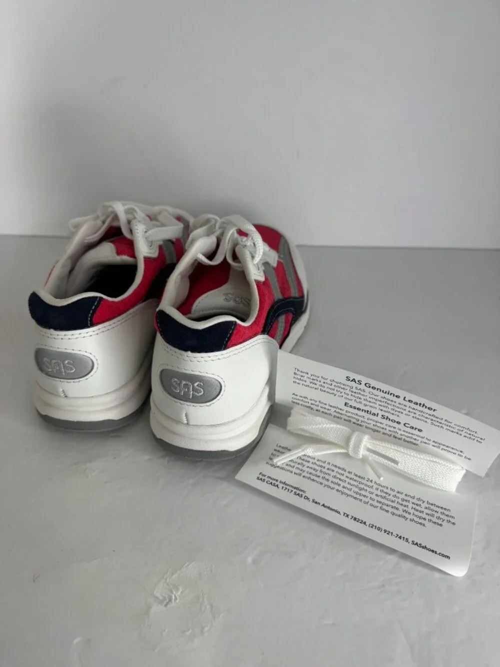 New SAS Sneakers Womens Size 5.5 Comfort Walking Shoes Tour Mesh LT Lace Up - Picture 4 of 6